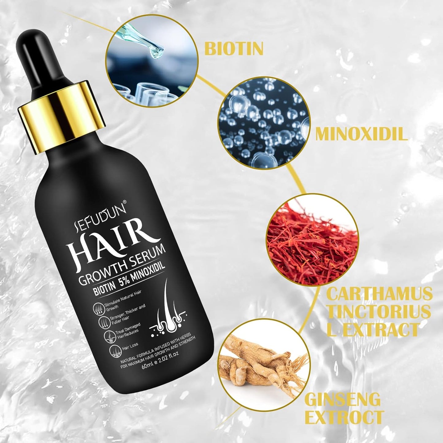 Hair Revitalizing Oil - Deeply Nourishing Hair Follicle Treatment for Growth